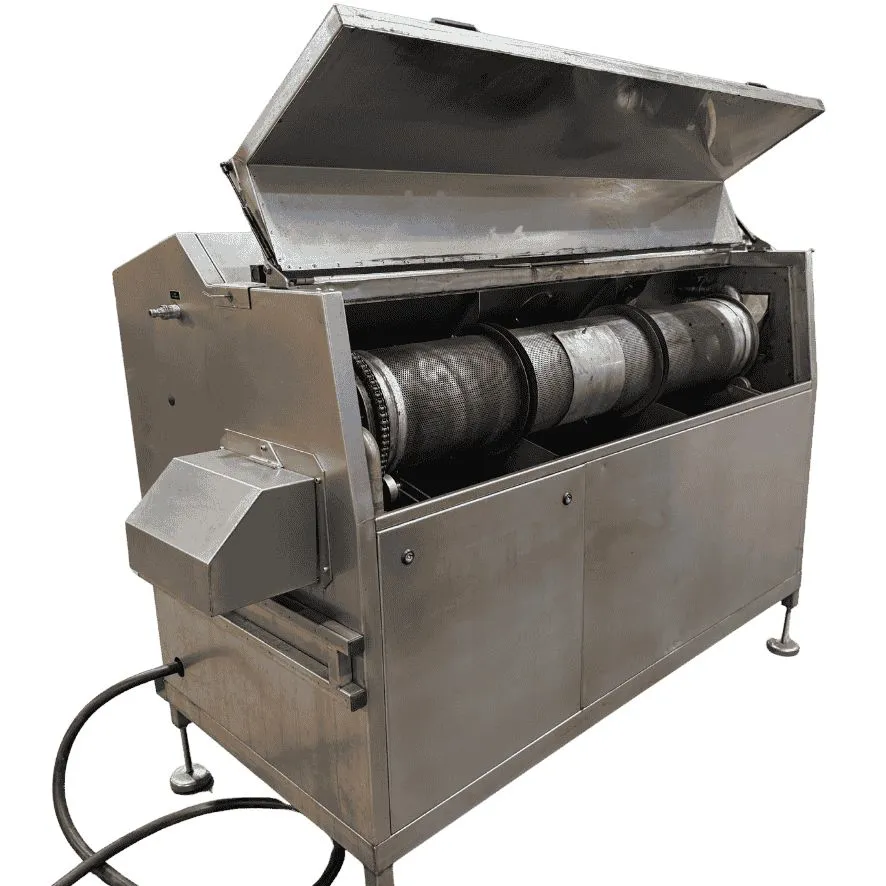 KSN Drum Washer Model 250 WRD - stainless steel drum washing system for industrial parts cleaning