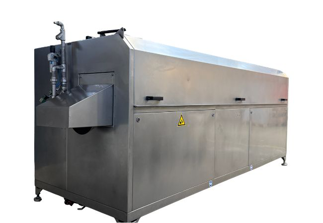 KSN Drum Washer Model 350 UST with ultrasonic cleaning for industrial parts cleaning.